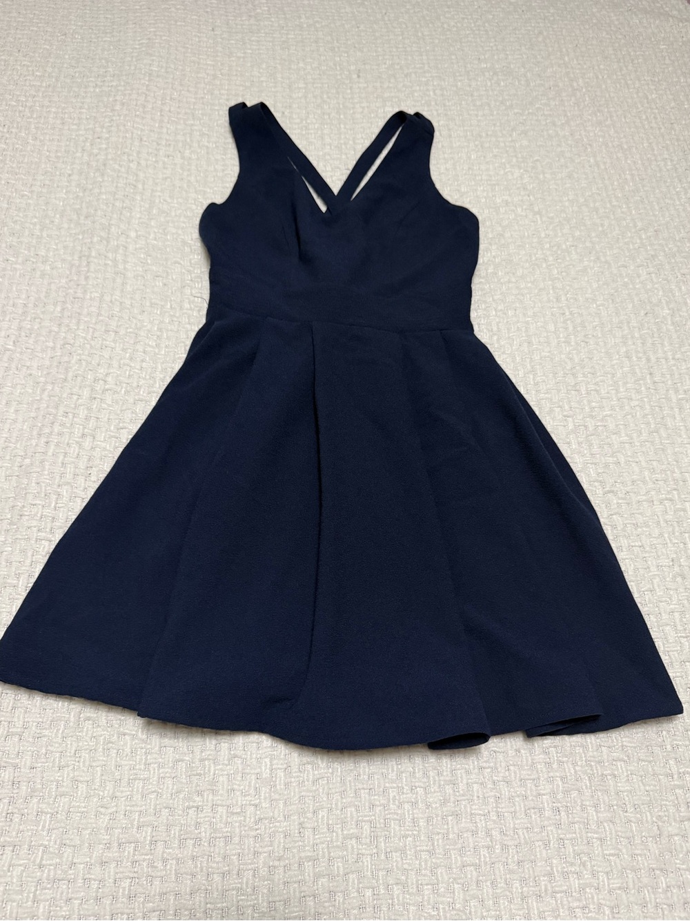 Love Richie navy blue dress size Small, brand new with tags.
